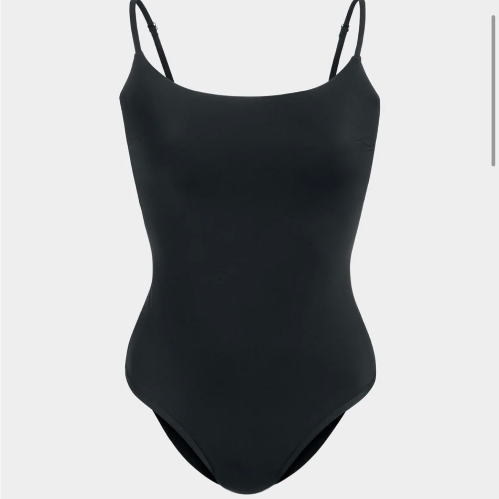 knix Leakproof Classic One Piece Swimsuit in Black, Size XXXL